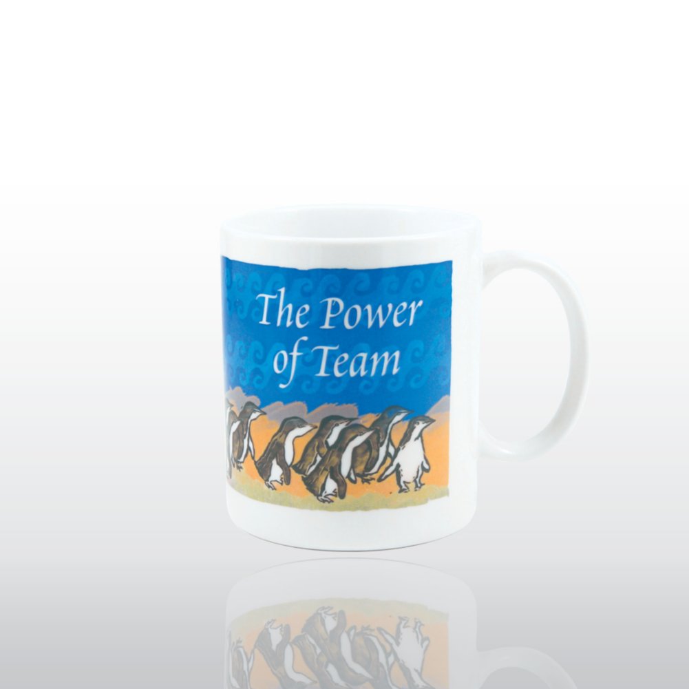 Ceramic Coffee Mug - Penguins: The Power of Team