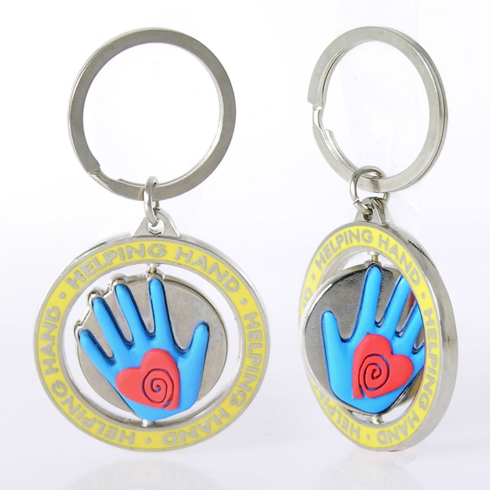 Spinner Key Chain - Helping Hand