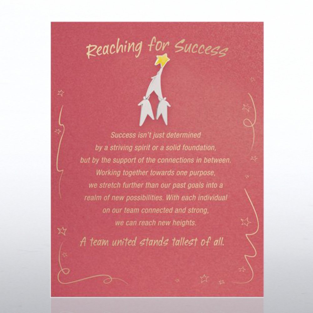 Character Pin - Reaching for Success
