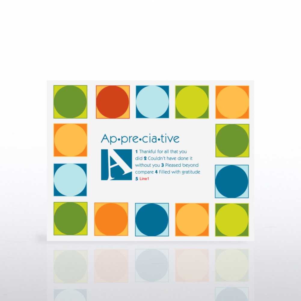 Defining Moments Thank You Notecards - Grateful Dots