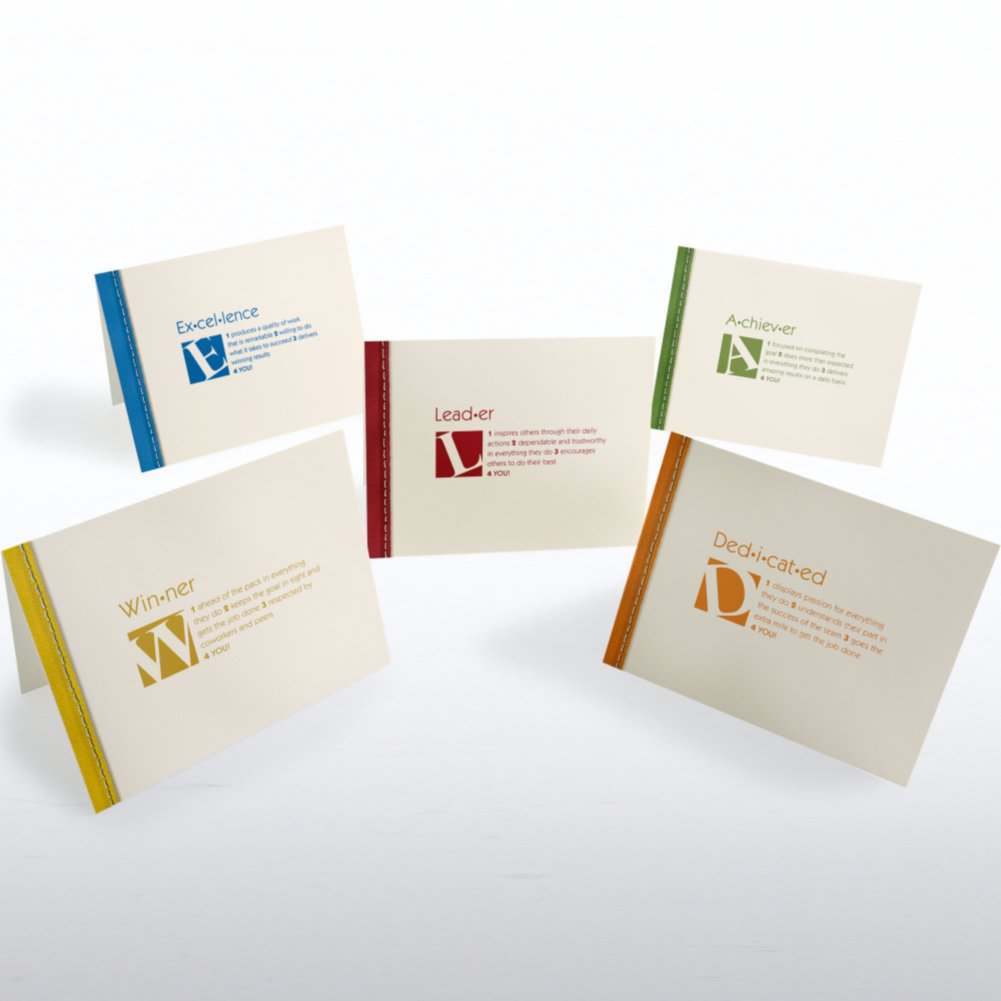 Defining Moments Recognition Notecards