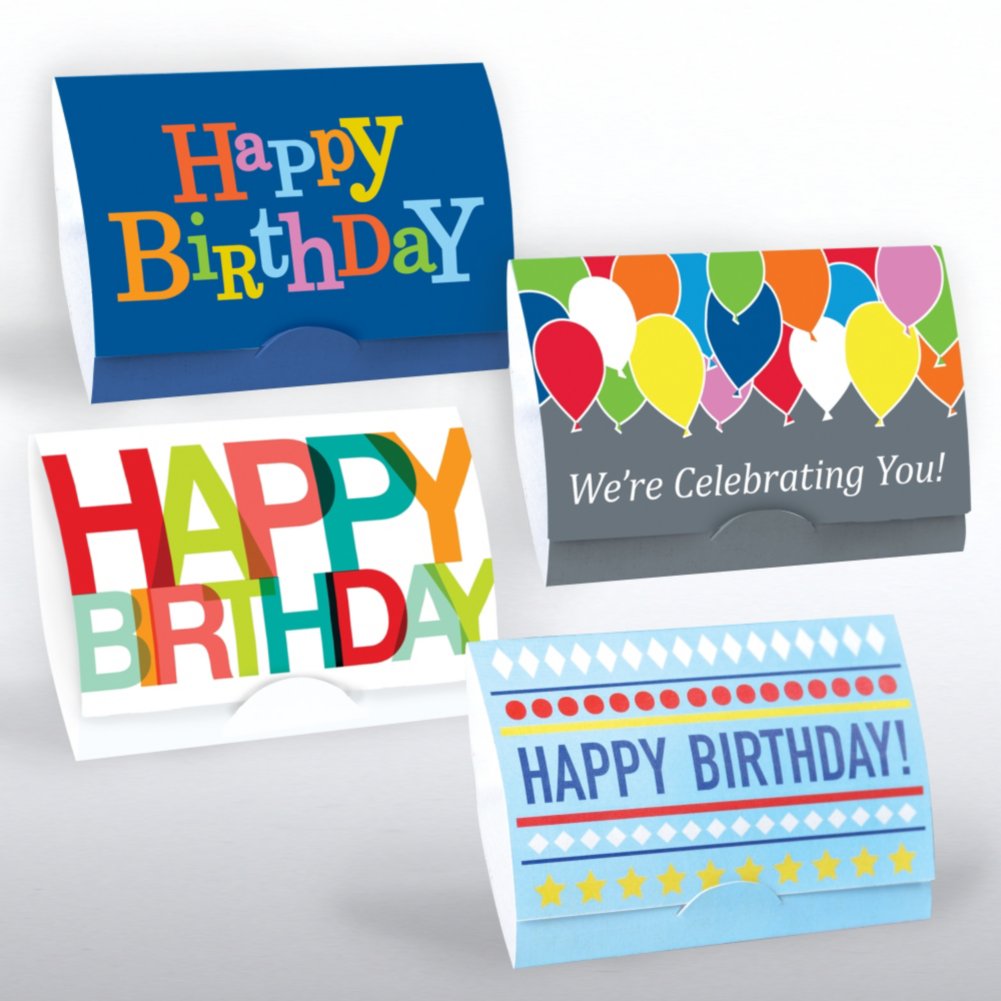 Gift Card Sleeves - Happy Birthday