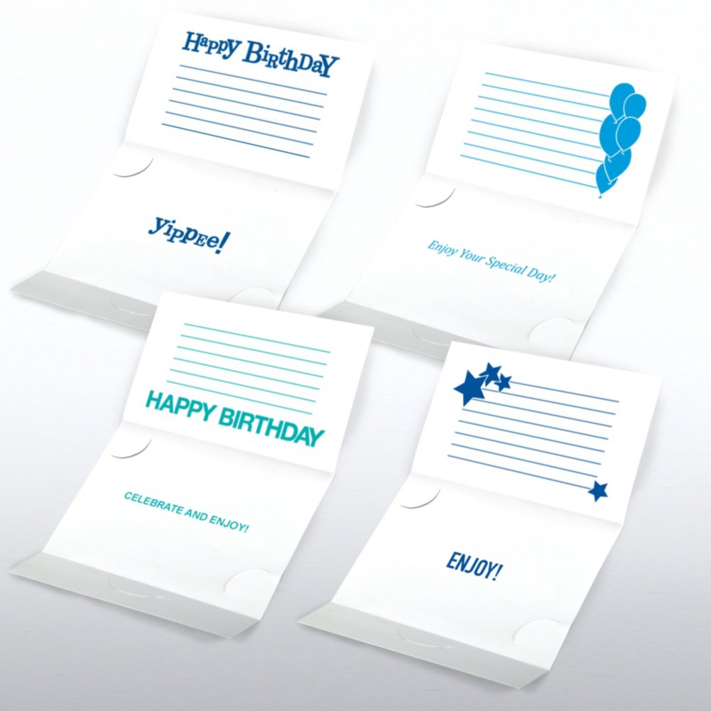 Gift Card Sleeves - Happy Birthday OPEN