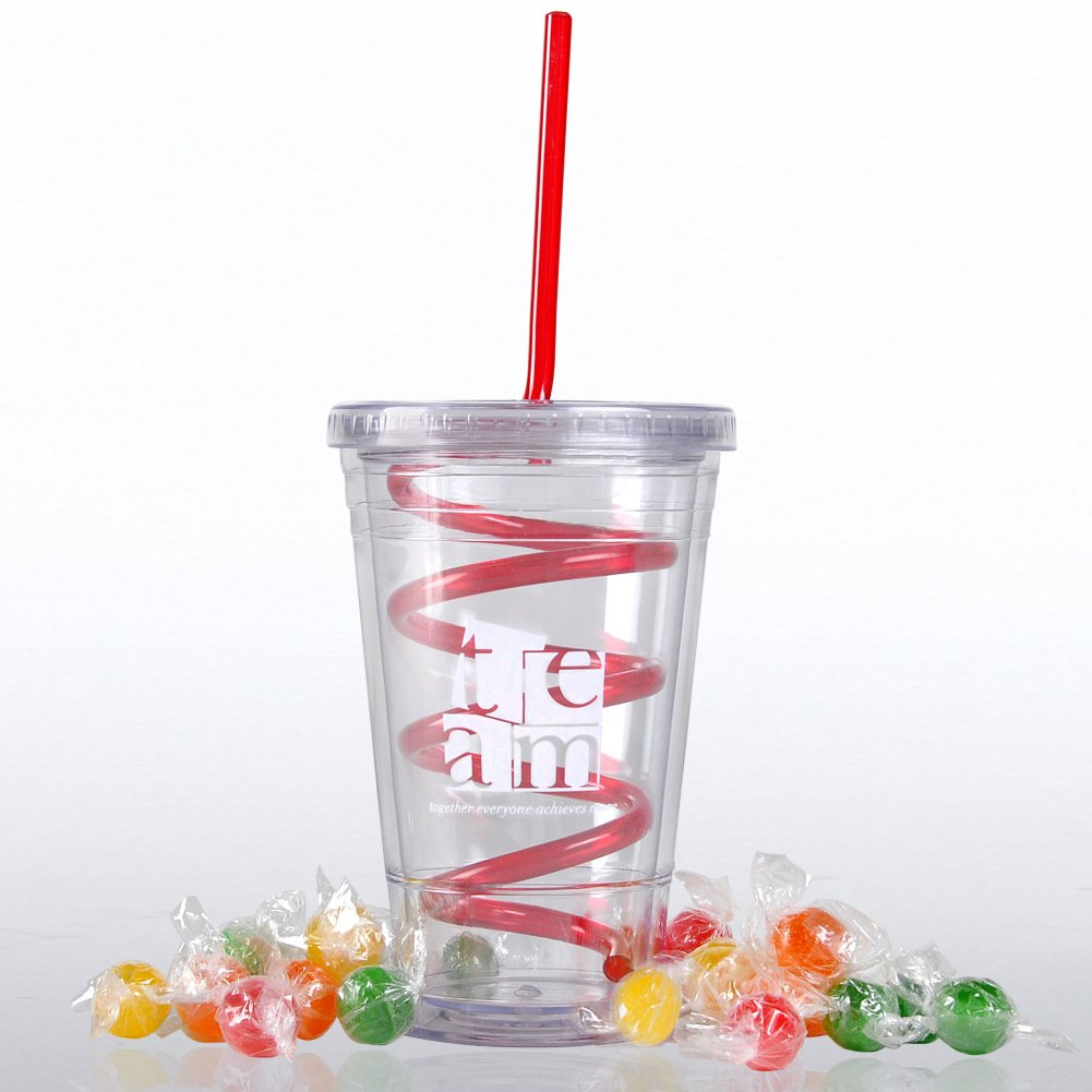 Candy-Filled Twist Top Tumbler - TEAM OPEN