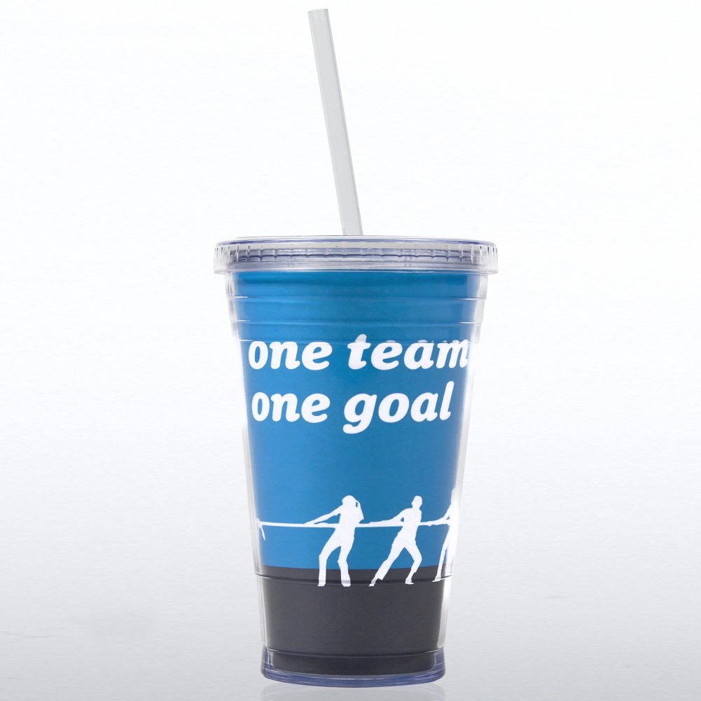 Twist Top Tumbler - One Team, One Goal