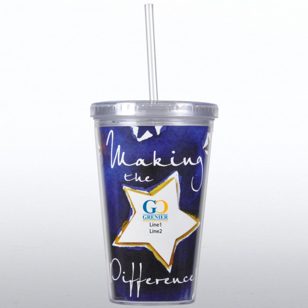 Custom Twist Top Tumbler