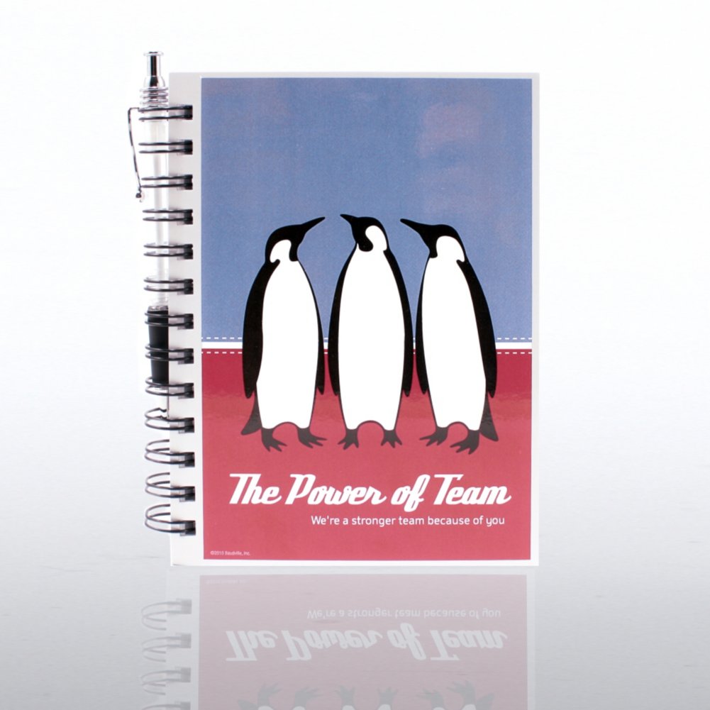 Journal, Pen, & Tote Gift Set - Penguins JOURNAL