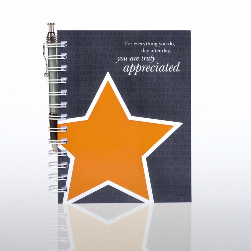 Journal, Pen & Tote Gift Set - You are Truly Appreciated JOURNAL