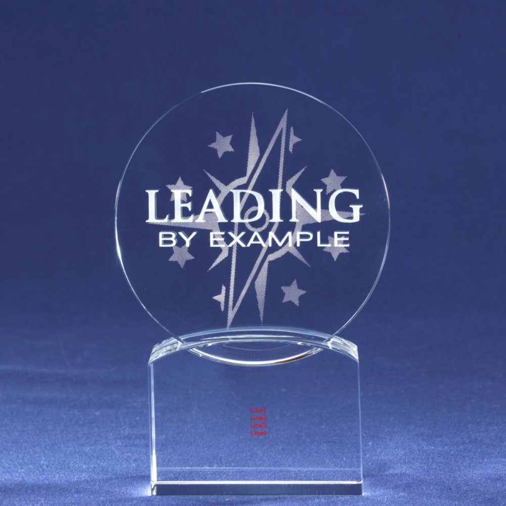 Circle of Applause Trophy - Leading By Example