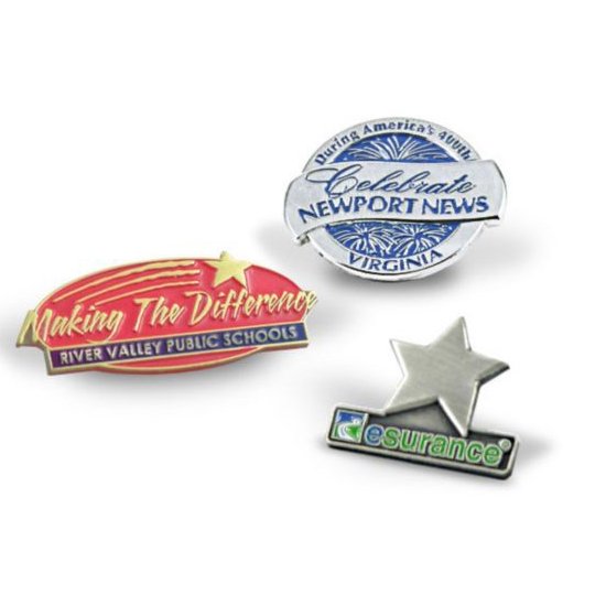 Custom Lapel Pin - Soft Enamel