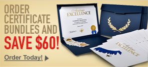 Shop Certificate Bundles and Save!