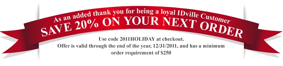 Shop IDville now and Save!