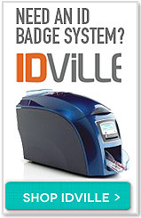 Need an ID badge system?. Shop IDville button