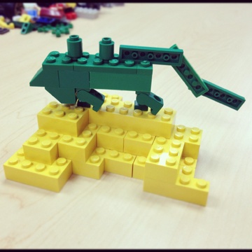 Lego Iguana