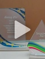 Watch this product video to learn more about these beautiful awards!