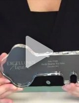 Watch this product video to learn more about these crystal desktop awards.