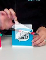 Watch this product video to get a closeup of this handy, functional desk caddy gift set!