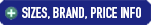 Sizes and Brand Details