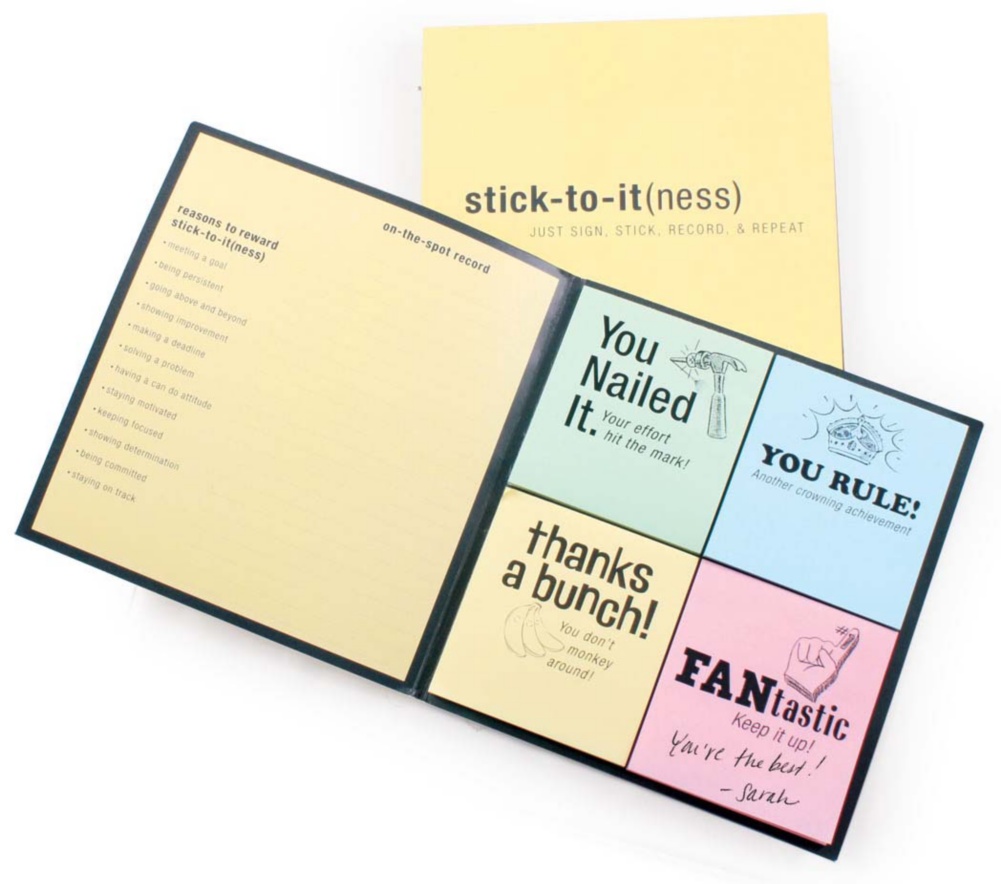 Peel and Stick Recognition Note Set by Baudville