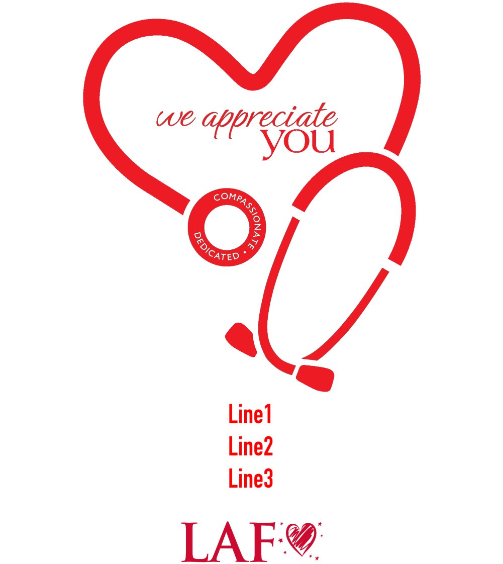 We Appreciate You Stethoscope