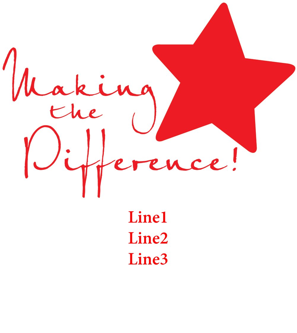 Making the Difference Star