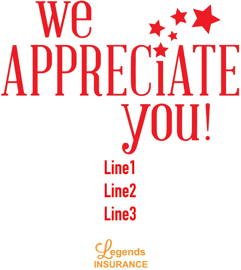 We Appreciate You