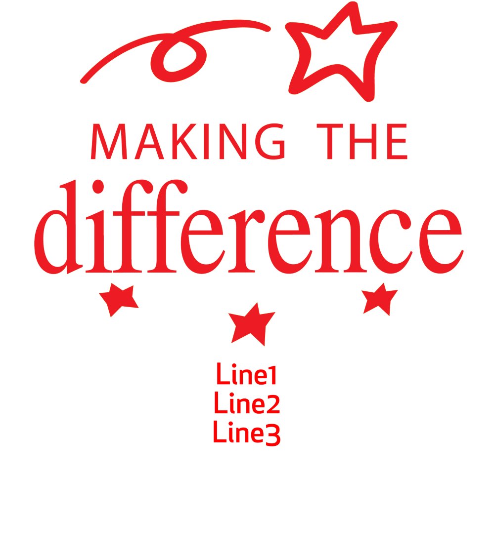 Making the Difference Stars