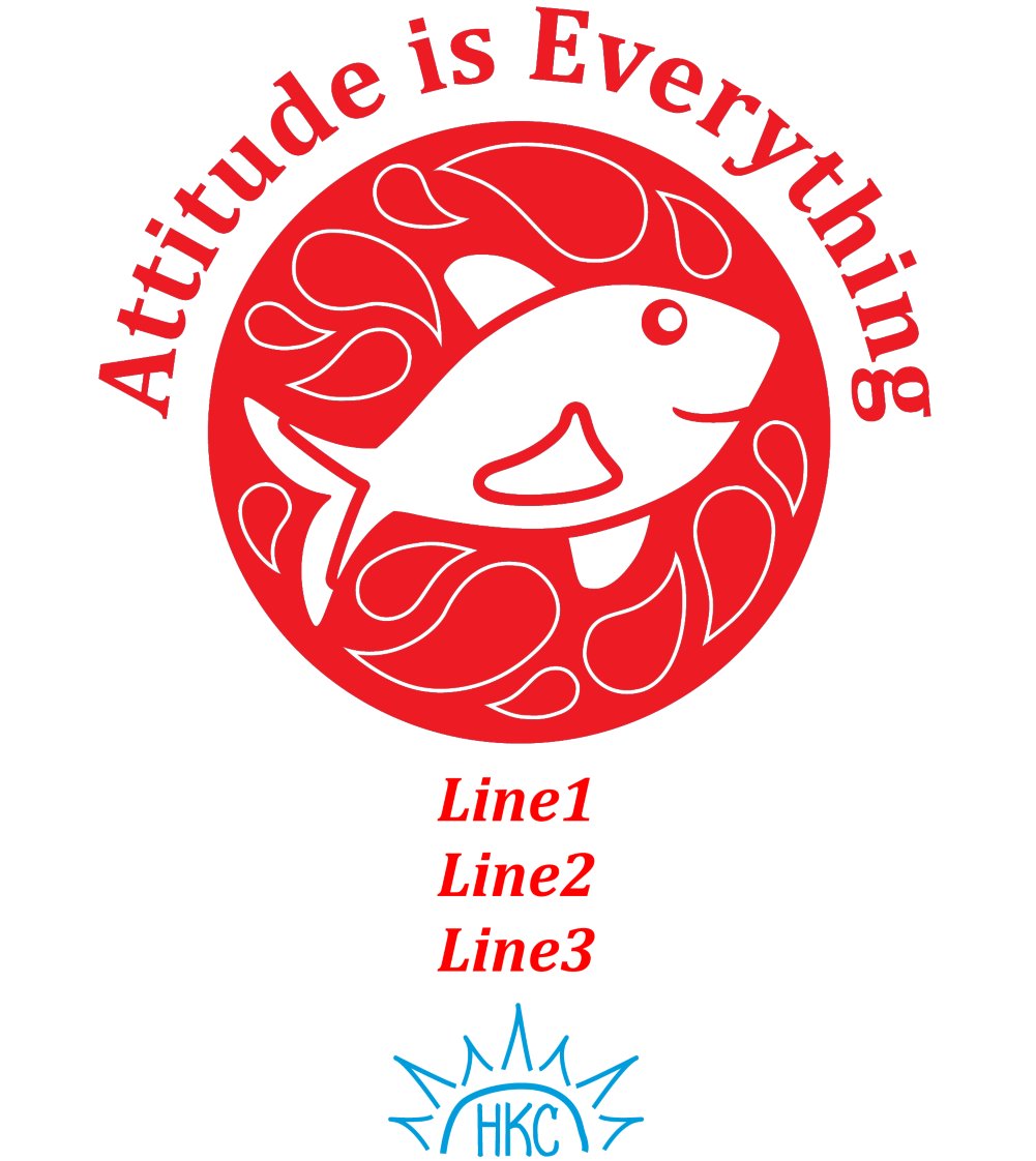 Attitude Is Everything Circle