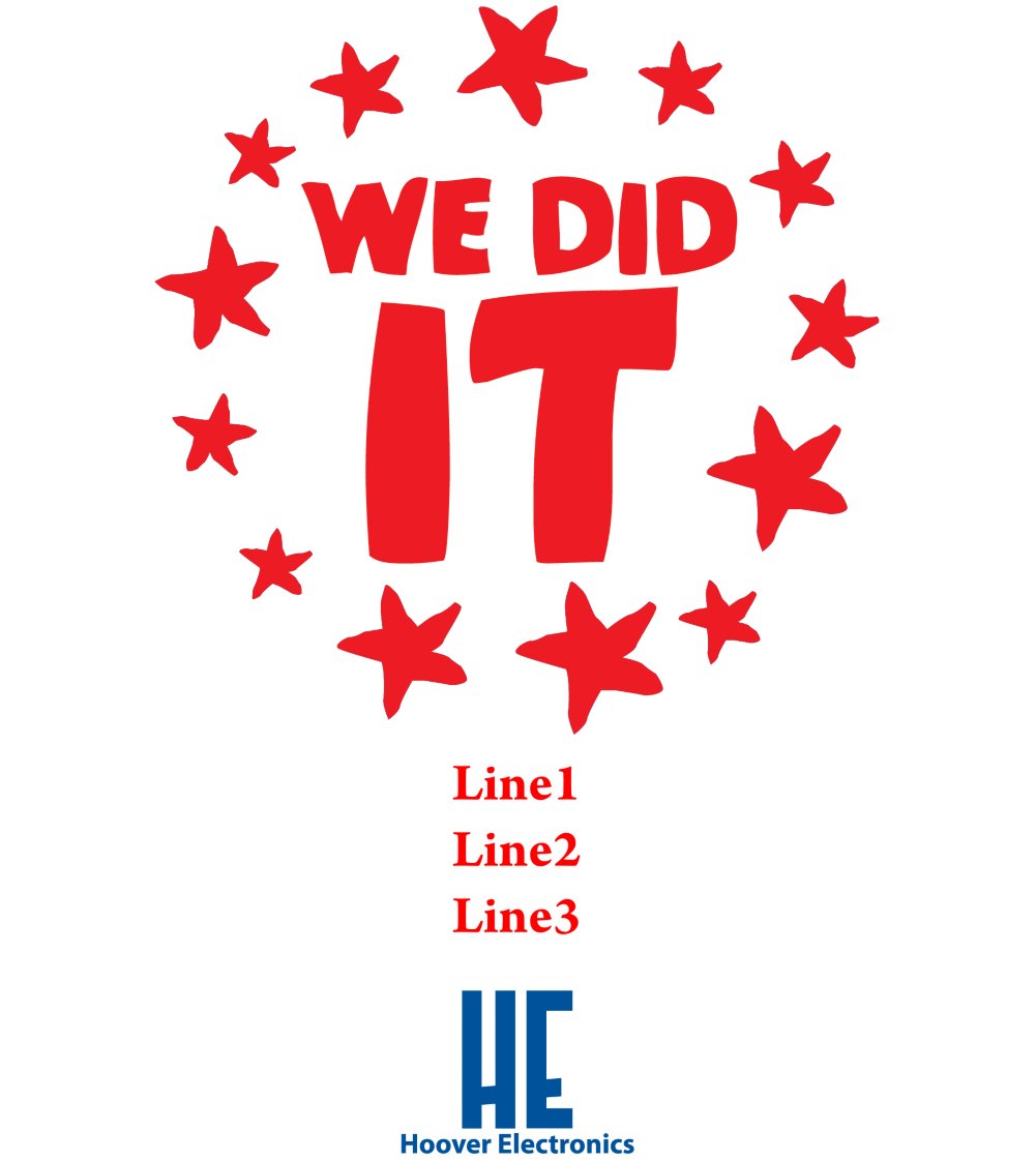 We Did it