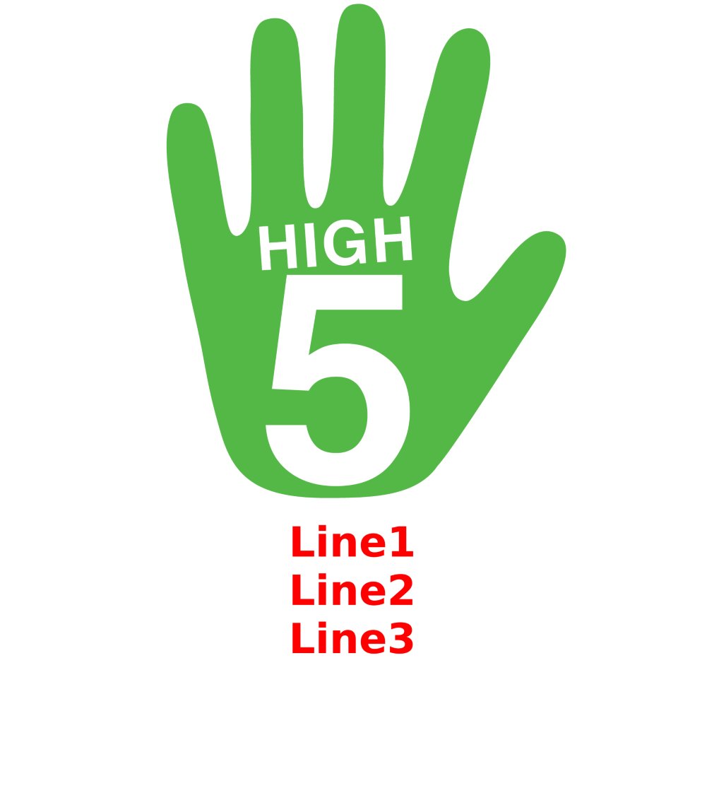 High 5 Hand