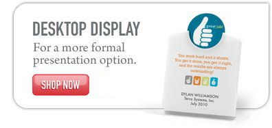Desktop Display - Shop Now!
