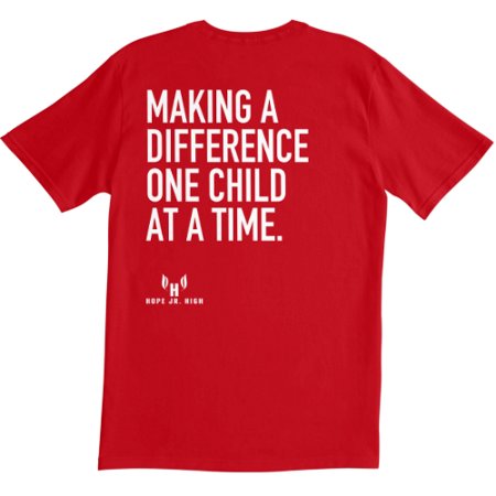 Making a Difference One Child at A Time Team Shirt