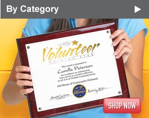 Shop Volunteer Appreciation Gifts by Category