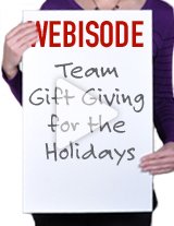 Lindsay offers some great ideas for holiday team gift giving.
