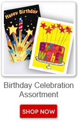 Birthday Celebration Assortment. Shop now button