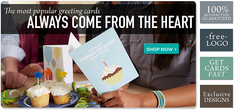 The most popular greeting cards always come from the heart!