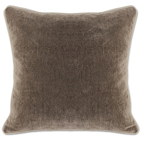 Villa Home Heirloom Velvet Square Throw Pillow - Bed Bath & Beyond