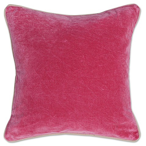 Villa Home Heirloom Velvet Square Throw Pillow - Bed Bath & Beyond