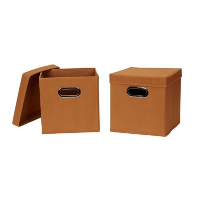 collapsible lids bins