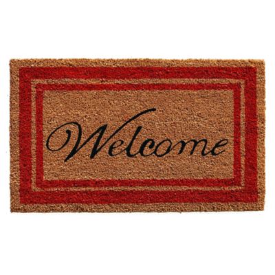 bed bath and beyond welcome mat