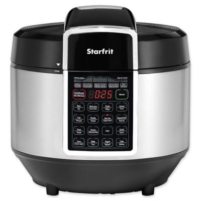 Buy Starfrit Electric Pressure Cooker in Black from Bed Bath & Beyond