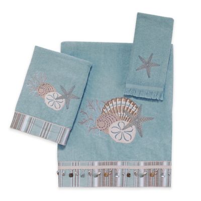 Avanti By The Sea Bath Towel Collection In Mineral - Bed Bath & Beyond