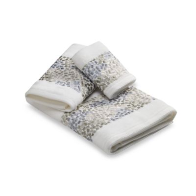 Croscill® Spa Tile Bath Towel Collection - Bed Bath & Beyond