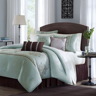 Buy Brussel 7-Piece Queen Comforter Set from Bed Bath & Beyond