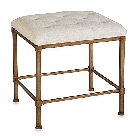 ... Katherine Tufted Backless Vanity Stool from Bed Bath & Beyond
