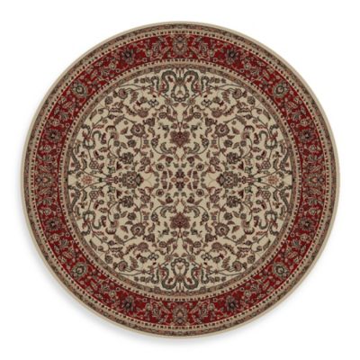 Concord Global Trading Jewel Kashan Rug in Ivory - Bed Bath & Beyond