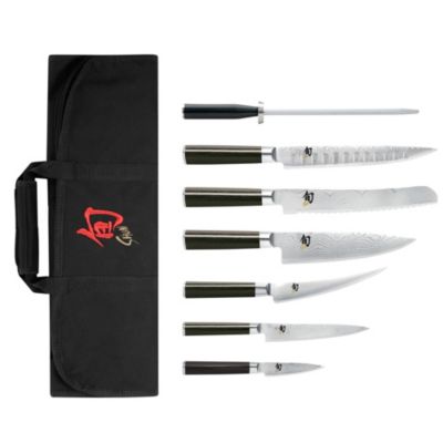 shun classic 8 piece knife set