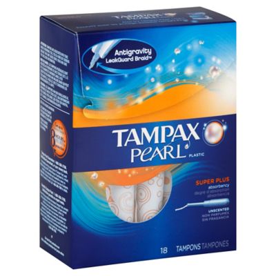 tampax unscented tampons