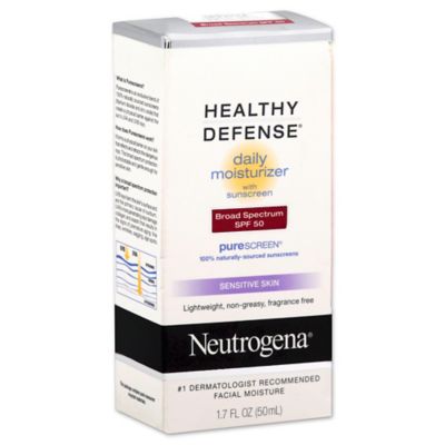 neutrogena skin sensitive defense healthy moisturizer spf broad spectrum oz daily
