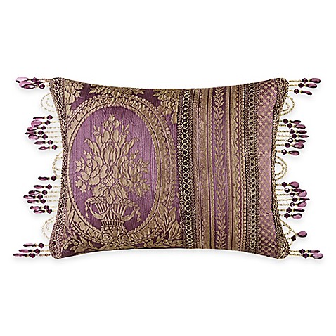 Buy J. Queen New York Napoleon Boudoir Throw Pillow in Merlot from Bed Bath & Beyond